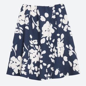 Renee C Lidia Printed Swing Skirt MP
